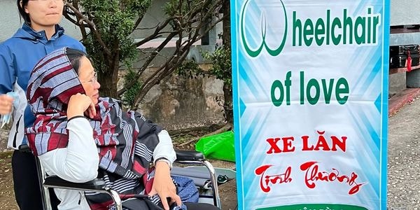 Wheelchairs Of Love — community event photo