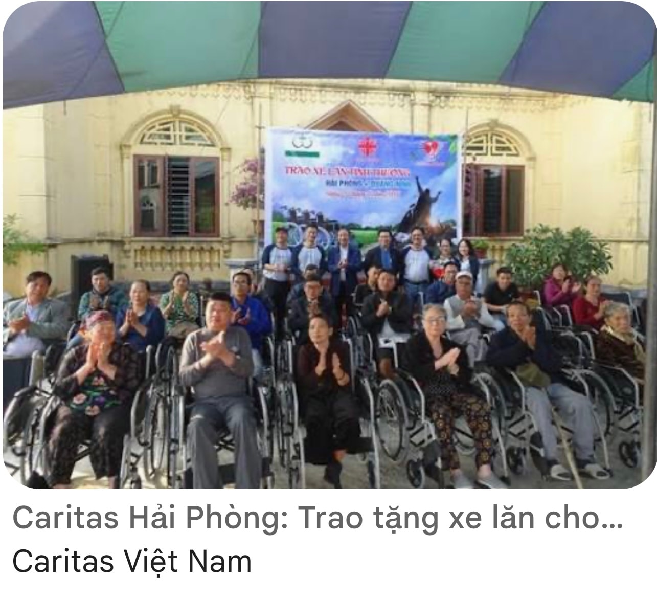 Wheelchairs Of Love — community event photo