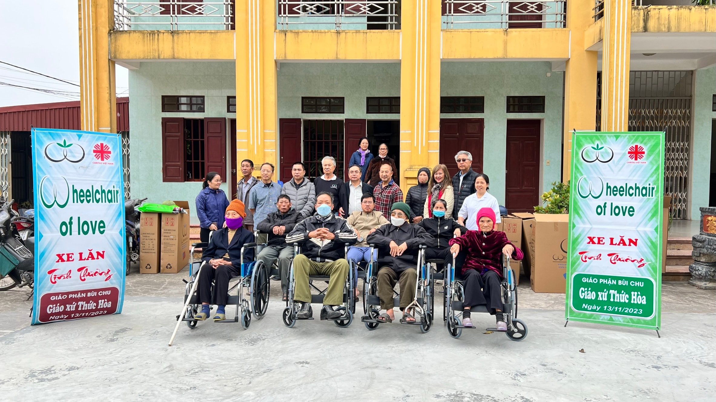 Wheelchairs Of Love — community event photo