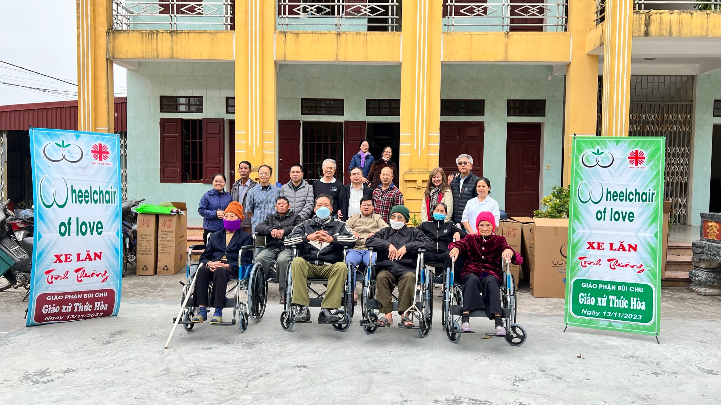 Wheelchairs Of Love — community event photo