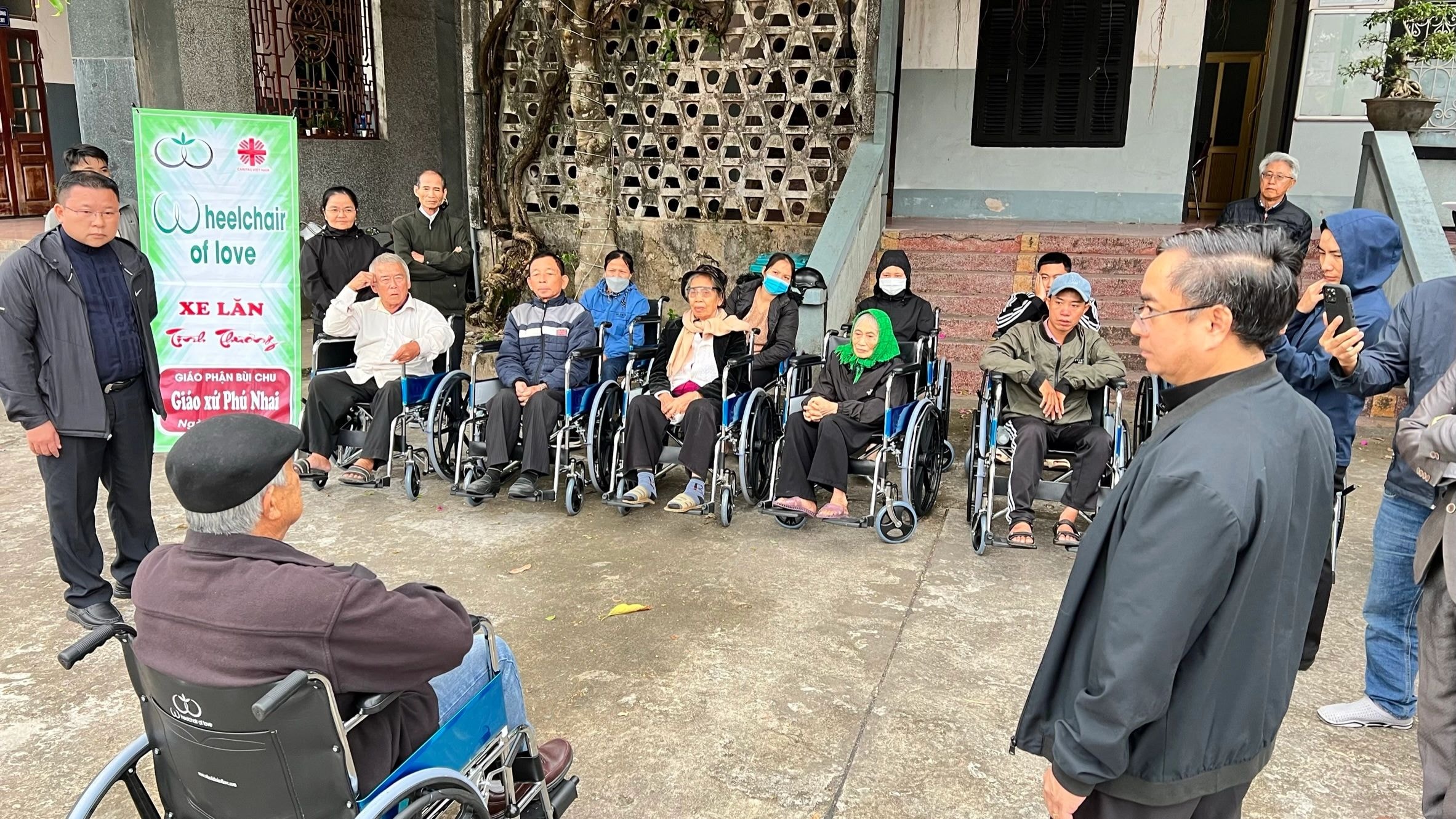 Wheelchairs Of Love — charity event gathering