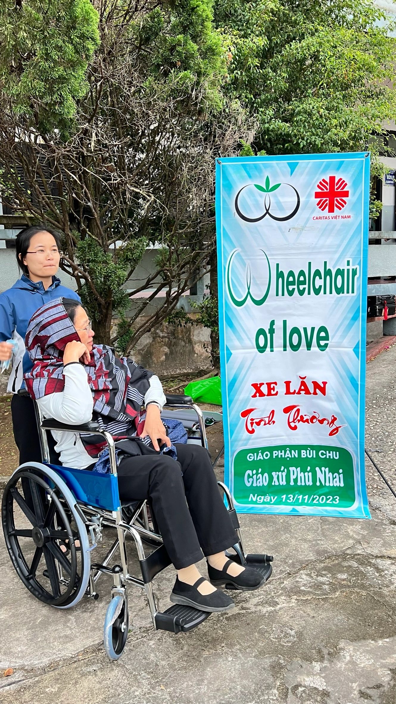 Wheelchair of Love event — Caritas Vietnam wheelchair distribution